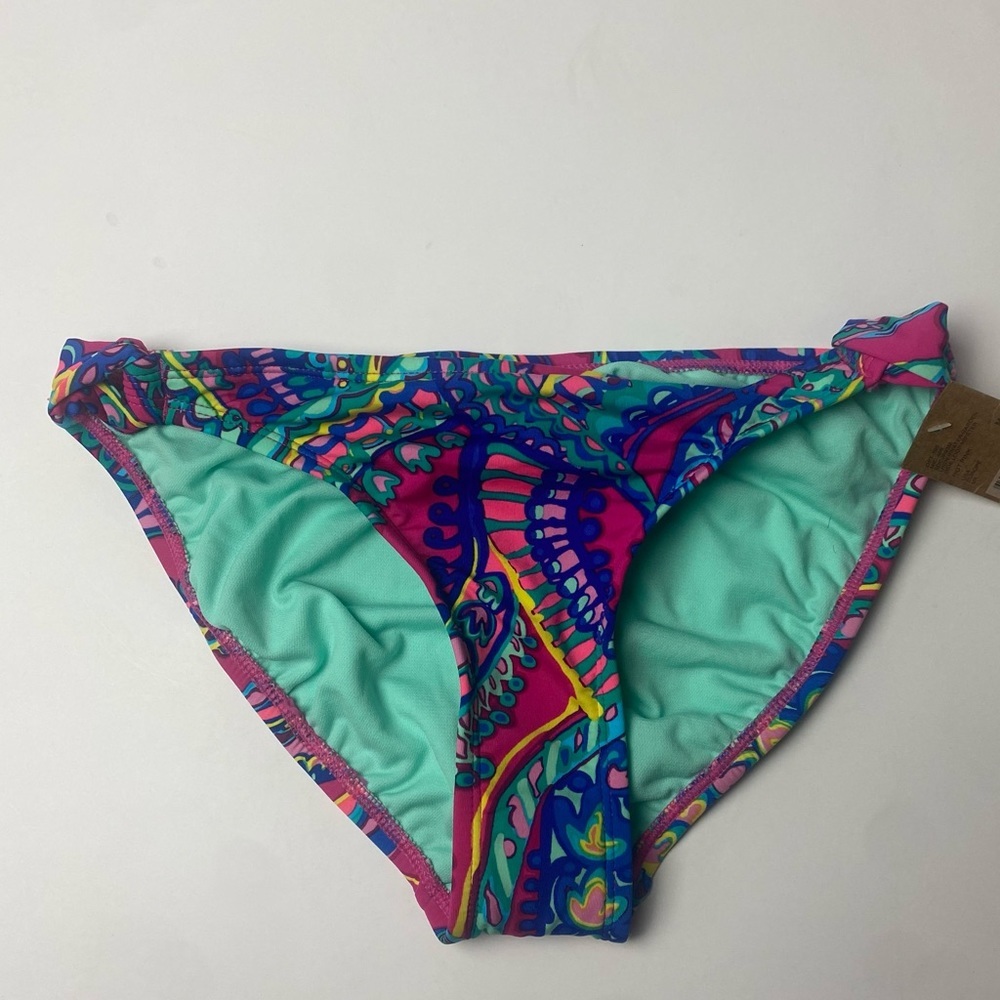 NWT Cremieux Bikini Bottoms Paisley Size Medium